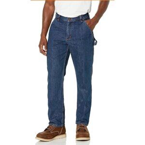 Carhartt Loose Fit‎ Utility Jeans Mens Size 31 x 34 Blue Denim BD4941-M NEW
